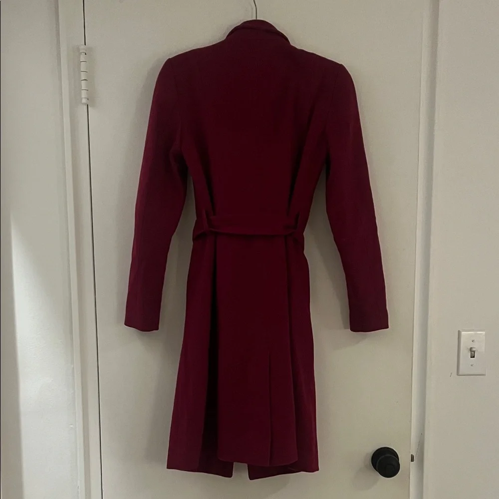 Ted Baker Deep Red Fuchsia Coat - Picture 3 of 3